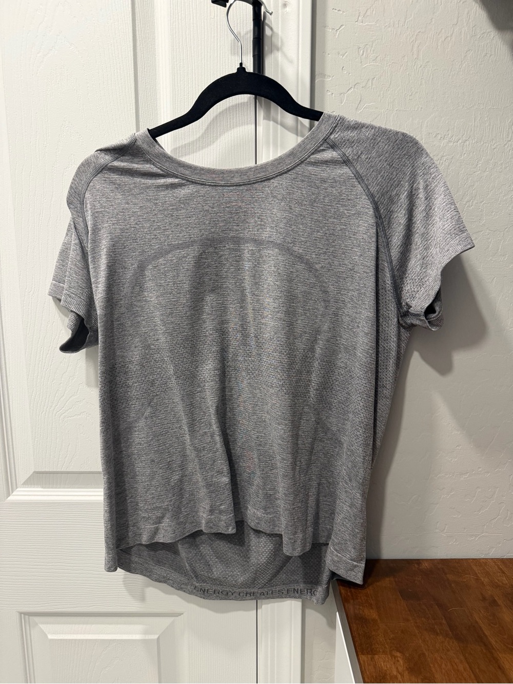 Lululemon Grey Women's Short Sleeve Performance Top